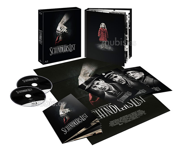 Edición española de Fecha de La Lista de Schindler en Blu-ray