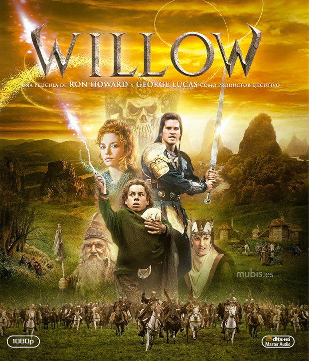 Carátula completa y reservas de Willow en Blu-ray
