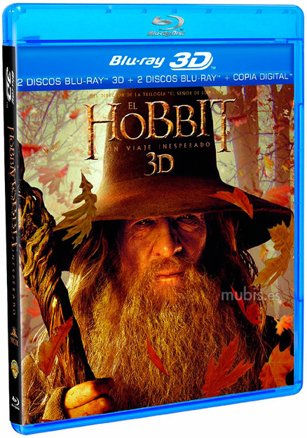 El Hobbit Blu-ray 3D + Blu-ray
