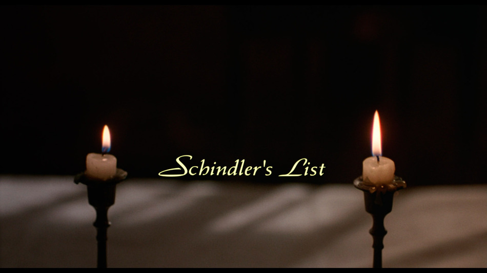 Capturas de imagen del Blu-ray de La Lista de Schindler - Edición Definitiva
