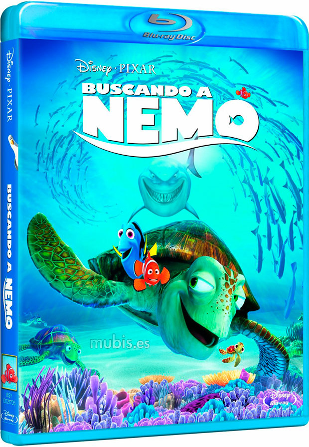Carátulas españolas de Buscando a Nemo en Blu-ray