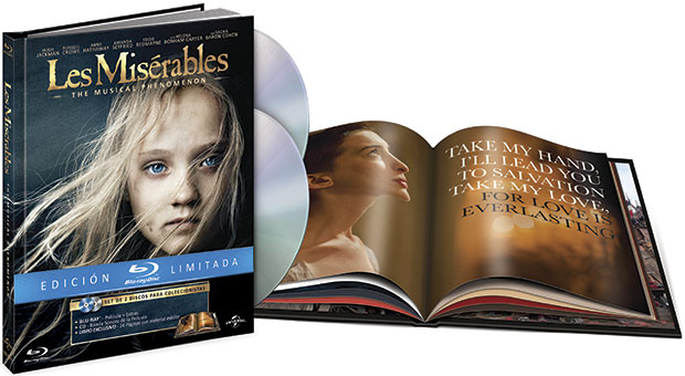 La edición limitada de Los Miserables en Blu-ray será un digibook