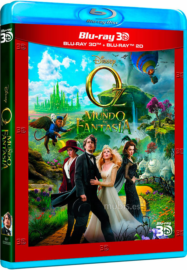 Más información de Oz, Un Mundo de Fantasía en Blu-ray 3D