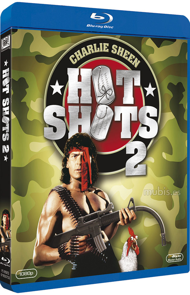 Carátula del Blu-ray de Hot Shots!