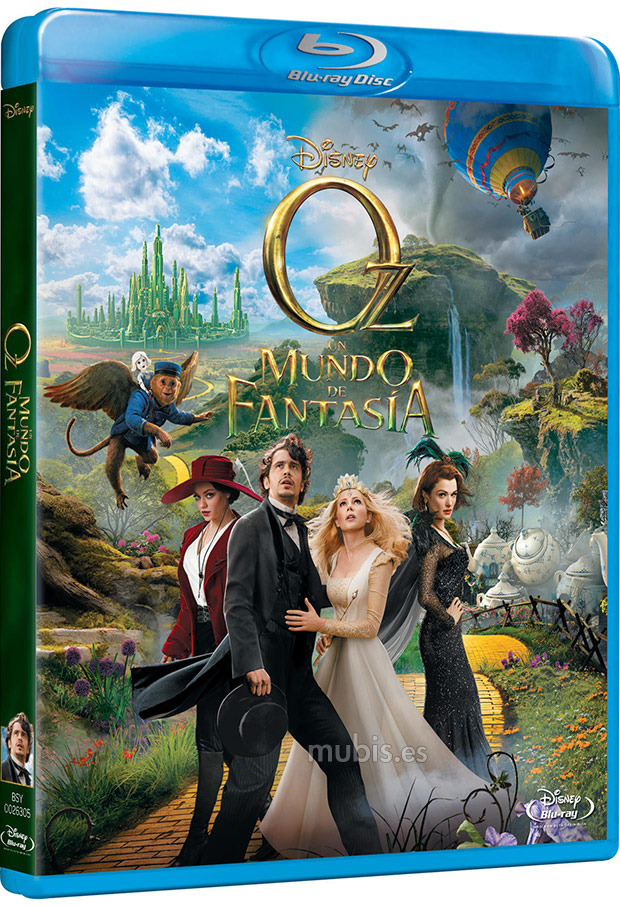 Contenidos completos de Oz, Un Mundo de Fantasia en Blu-ray 2D y 3D