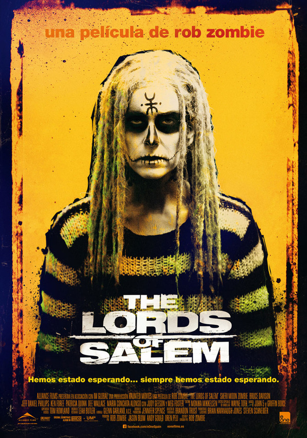 Tráiler final y póster de The Lords of Salem dirigida por Rob Zombie