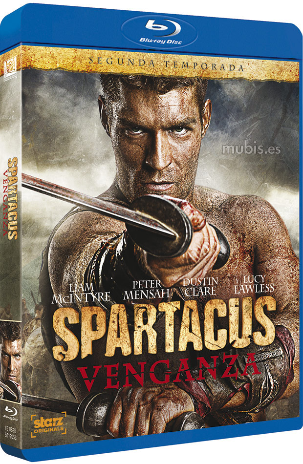 Detalles del Blu-ray de Spartacus: Venganza