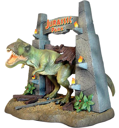 Oferta: Trilogía Jurassic Park en Blu-ray con figura de T-Rex