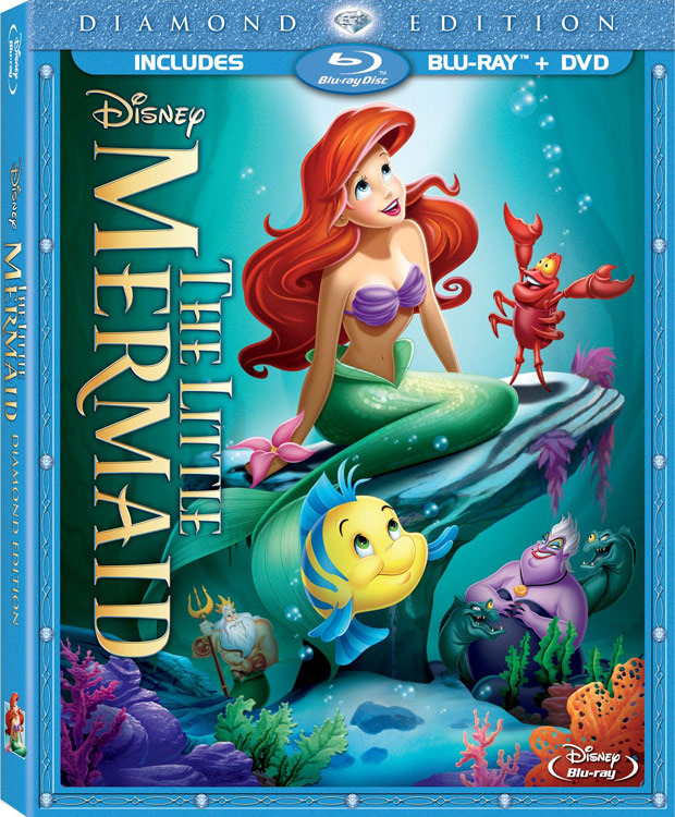 El Blu-ray de La Sirenita incluirá el doblaje original latino y el castellano