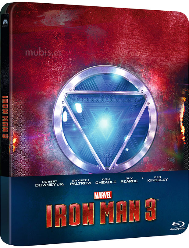 Carátula de Iron Man 3 - Edición Metálica en Blu-ray