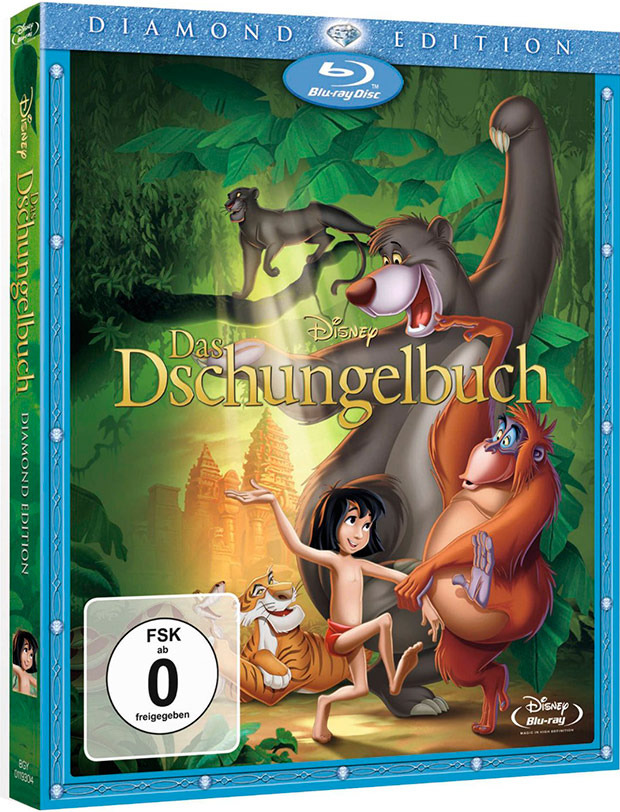 El Libro de la Selva de Disney por primera vez en Blu-ray