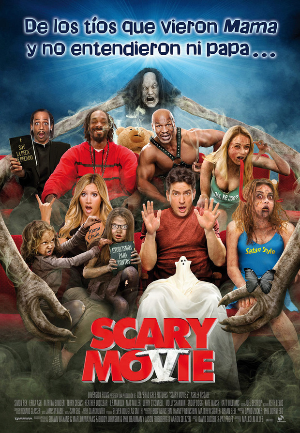 Anuncio oficial del Blu-ray de Scary Movie 5