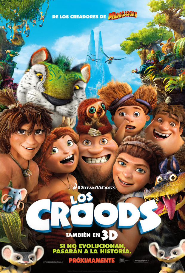 Primeros detalles del Blu-ray de Los Croods