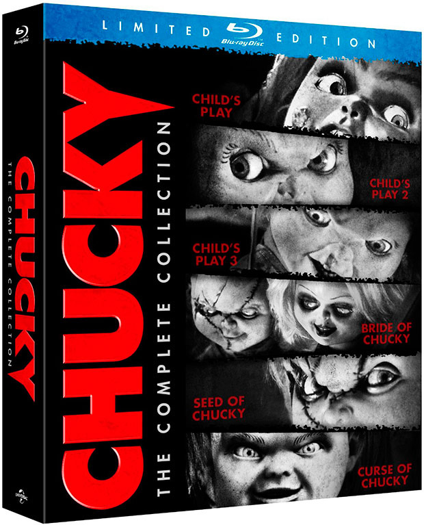 Carátula y contenidos de La Novia de Chucky en Blu-ray