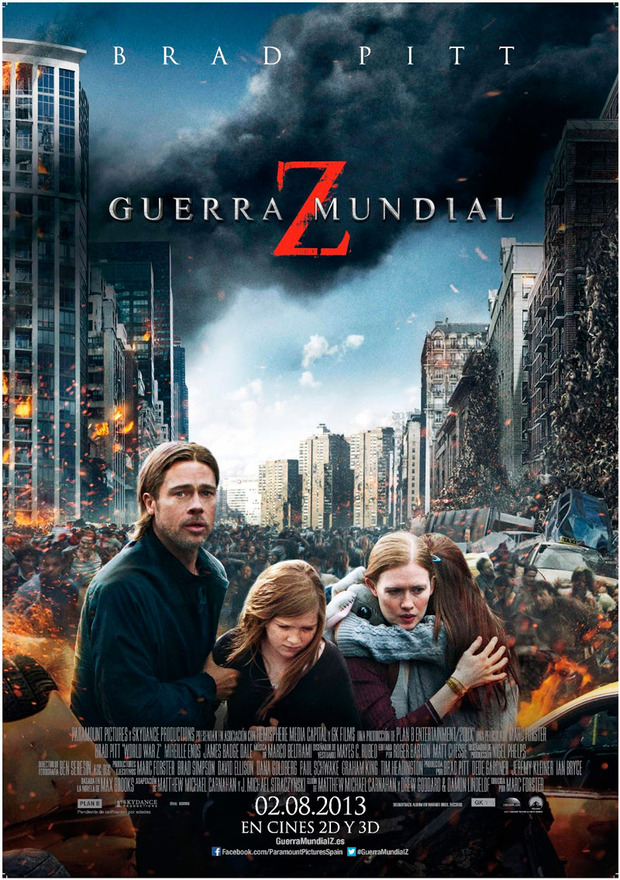 Fecha para Guerra Mundial Z en Blu-ray antes del estreno en cines