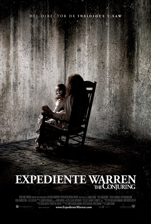 Primeros datos de Expediente Warren: The Conjuring en Blu-ray