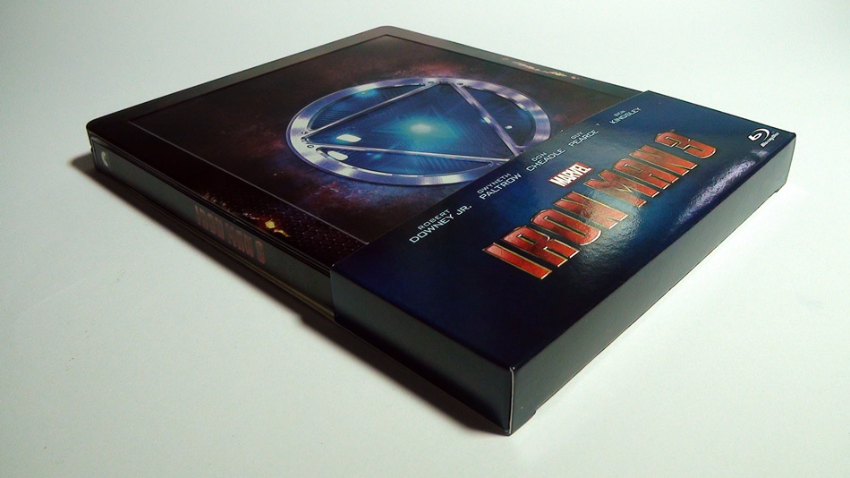 Fotografías del Steelbook de Iron Man 3 en Blu-ray