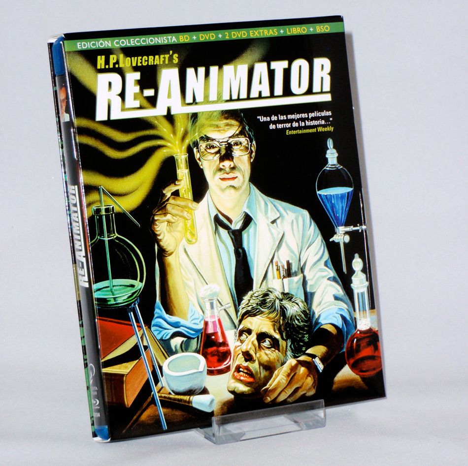 Fotografías de Re-Animator edición coleccionista en Blu-ray