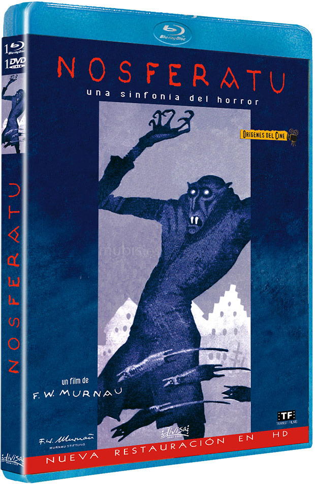 Anuncio oficial del Blu-ray de Nosferatu