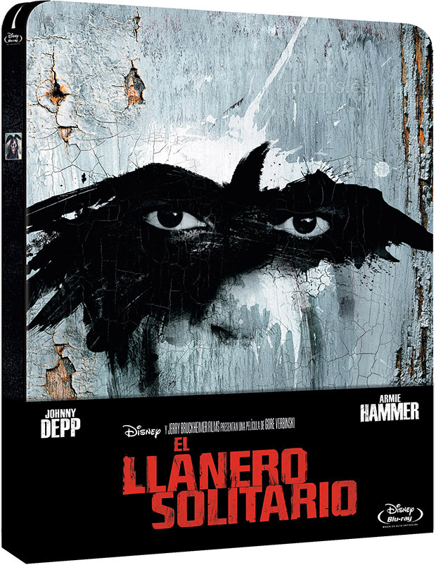 Diseño de las carátulas de El Llanero Solitario en Blu-ray