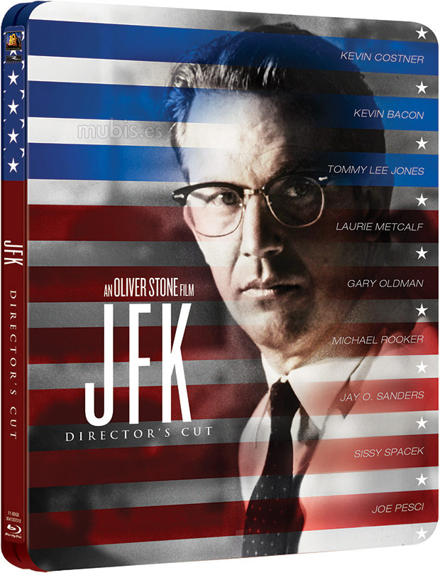 Desvelada la carátula del Blu-ray de JFK (Caso Abierto) - Edición Metálica