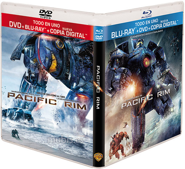 Carátula del Blu-ray de Pacific Rim