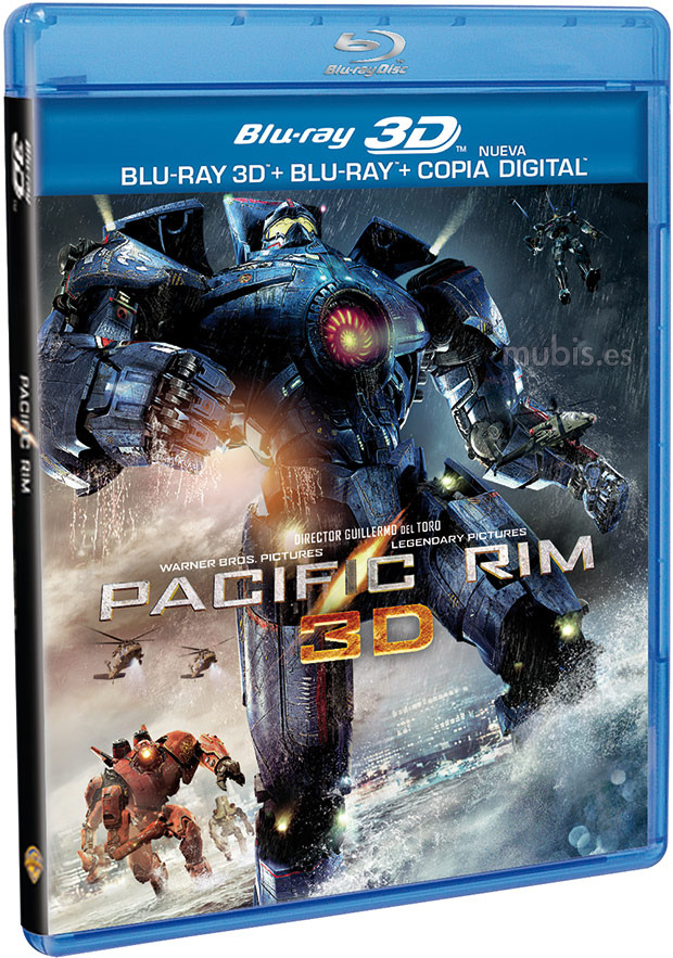 Carátula del Blu-ray de Pacific Rim