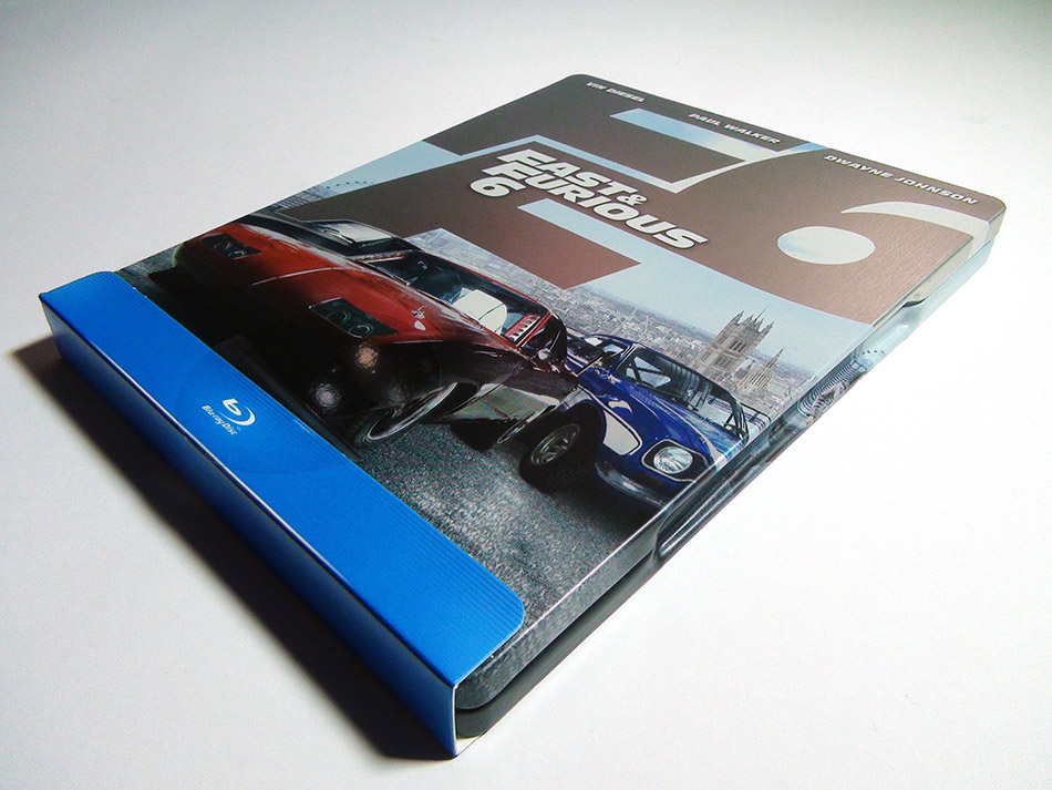 Fotografías del Steelbook de Fast & Furious 6 en Blu-ray