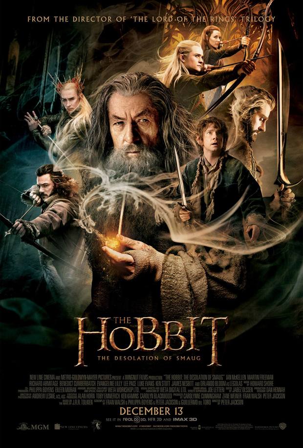 Avance de 3 minutos y póster de El Hobbit: La Desolación de Smaug