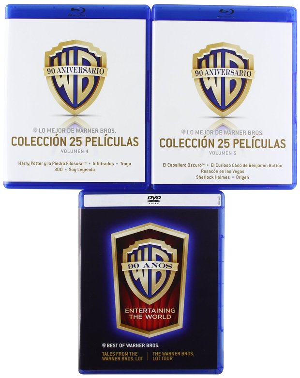 Colección 25 Películas en Blu-ray de Warner por 68,11 €