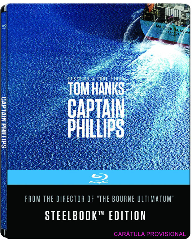 Capitán Phillips en Blu-ray; Fecha de salida y Steelbook a la vista