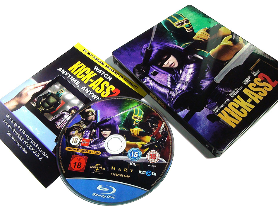 Fotografías del Steelbook de Kick-Ass 2 en Blu-ray (Reino Unido) - Foto 13