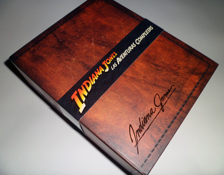 Fotografías de la edición coleccionista de Indiana Jones en Blu-ray - Foto 1