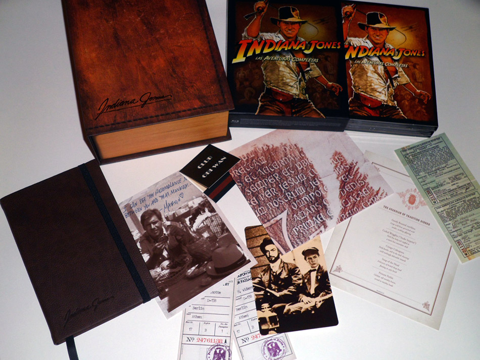Fotografías de la edición coleccionista de Indiana Jones en Blu-ray - Foto 26