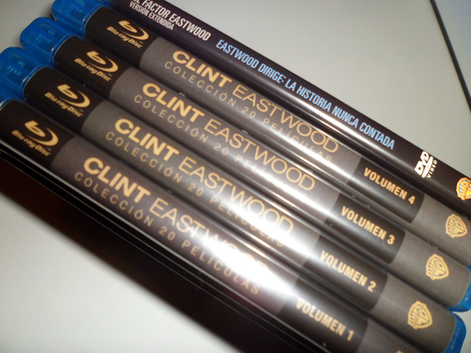 Fotografías de la Colección Clint Eastwood con 20 películas en Blu-ray