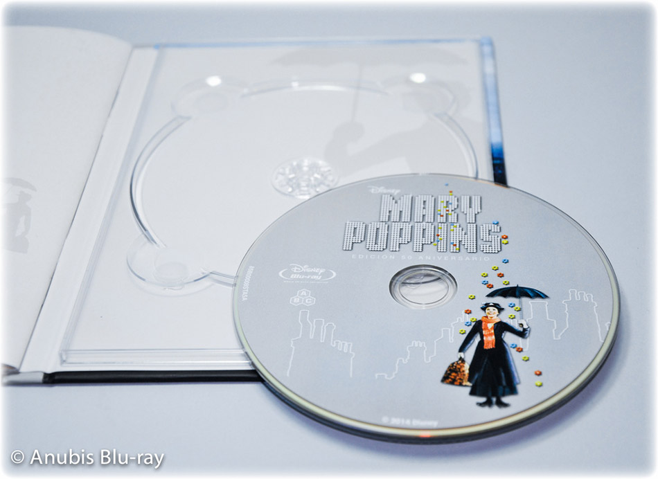 Fotografías de Mary Poppins edición coleccionista en Blu-ray