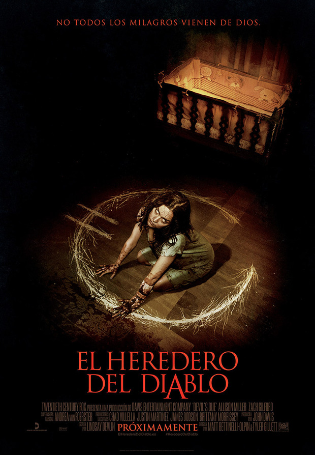 Tráiler y póster de El Heredero del Diablo