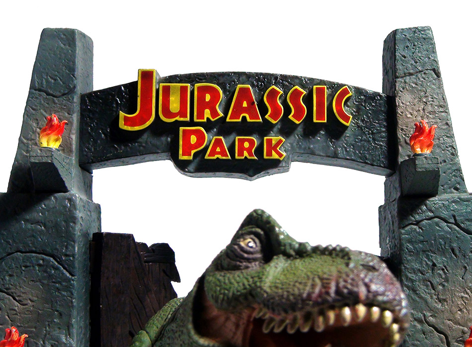 Fotografías de la Trilogía Jurassic Park en Blu-ray con T-Rex (Alemania) 9