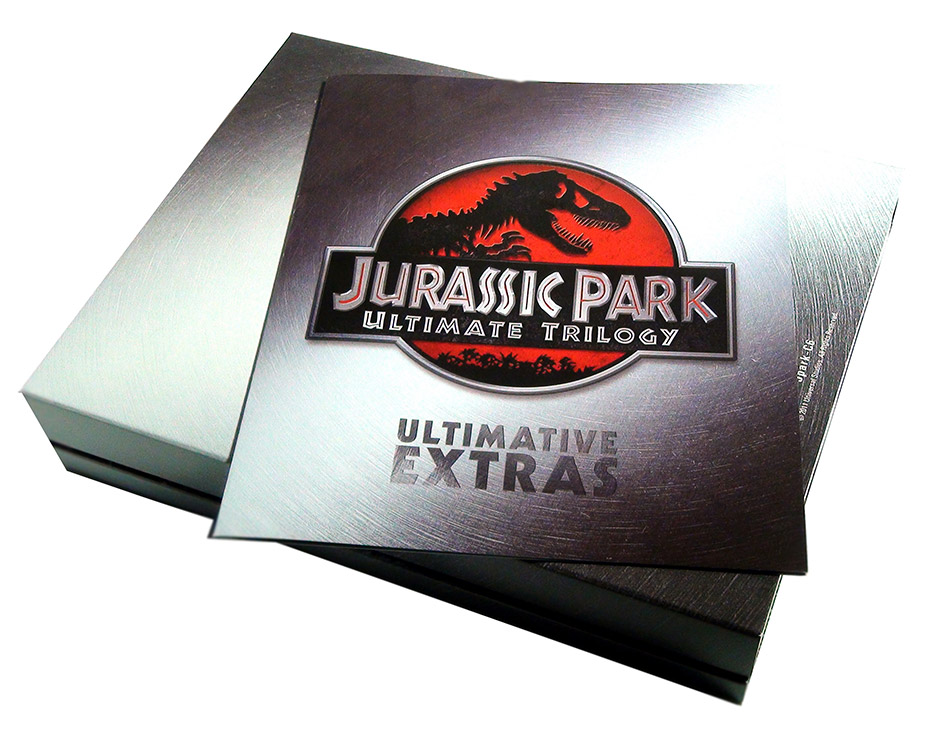 Fotografías de la Trilogía Jurassic Park en Blu-ray con T-Rex (Alemania) 21