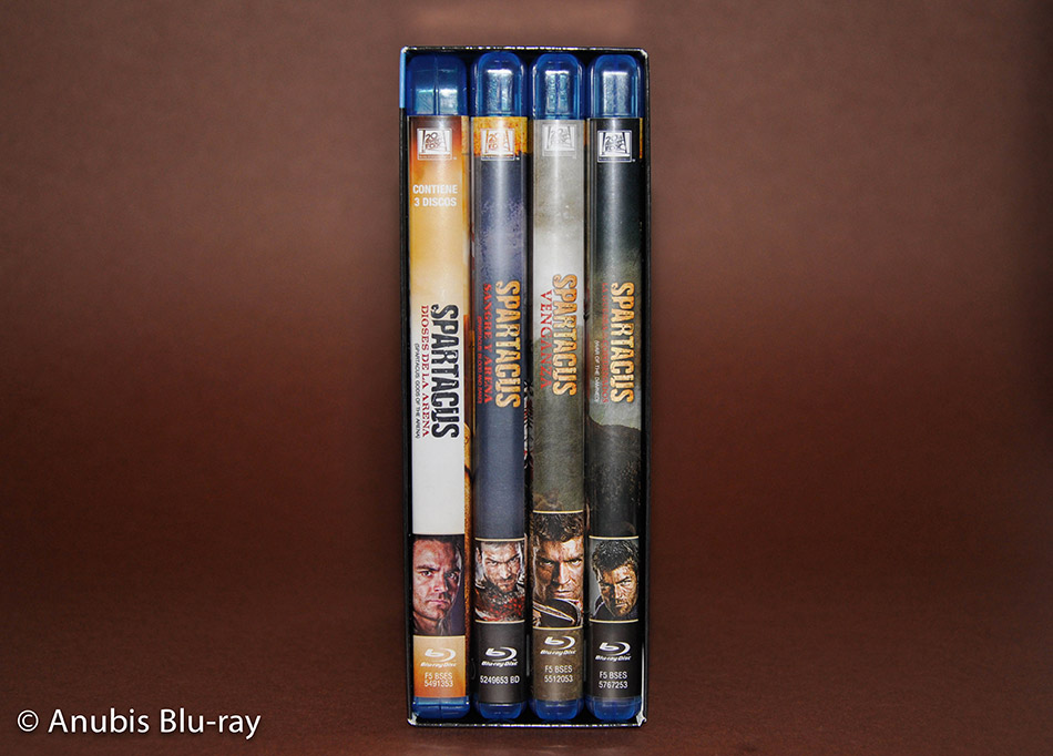 Fotografías y vídeo de Spartacus serie completa en Blu-ray 4
