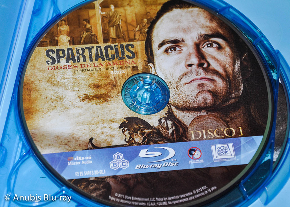 Fotografías y vídeo de Spartacus serie completa en Blu-ray 9