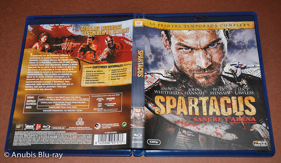 Fotografías y vídeo de Spartacus serie completa en Blu-ray 12