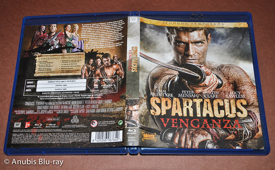 Fotografías y vídeo de Spartacus serie completa en Blu-ray 16