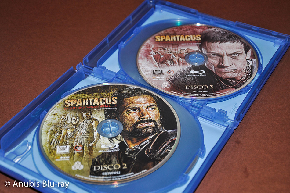 Fotografías y vídeo de Spartacus serie completa en Blu-ray 22