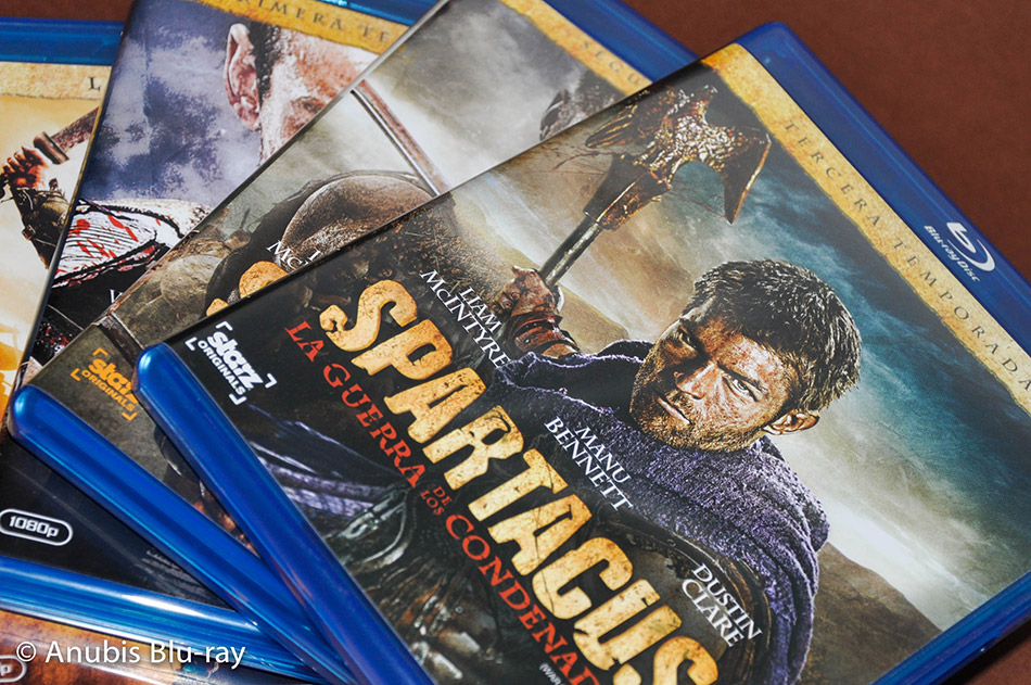 Fotografías y vídeo de Spartacus serie completa en Blu-ray 7