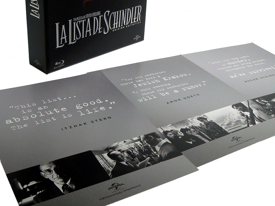 Fotografías de La Lista de Schindler edición definitiva en Blu-ray 12