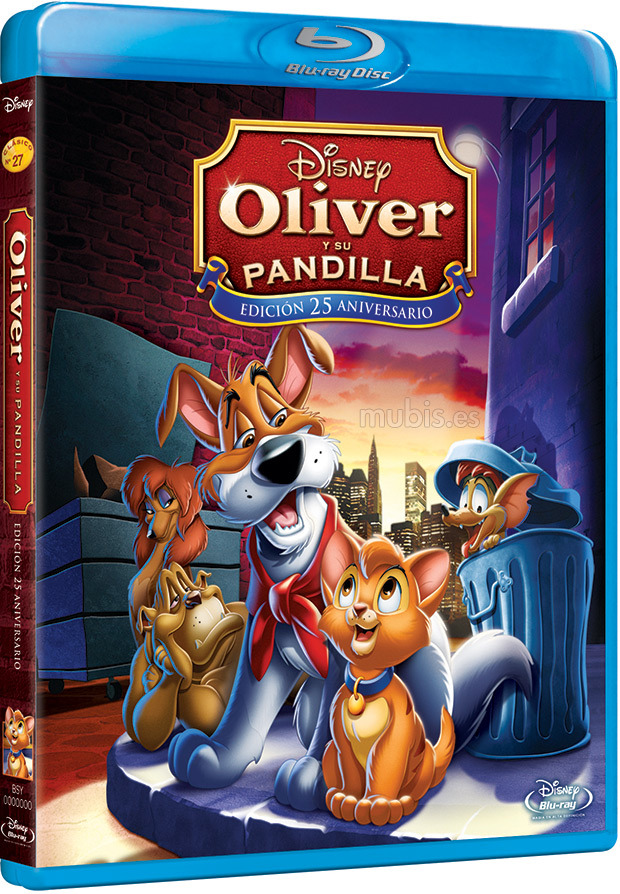 Detalles del Blu-ray de Oliver y su Pandilla