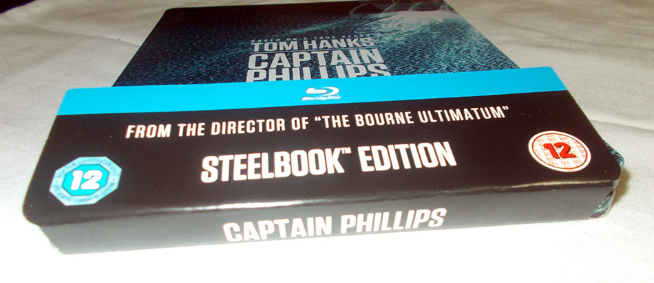 Fotografías del Steelbook de Capitán Phillips en Blu-ray (Reino Unido) 2