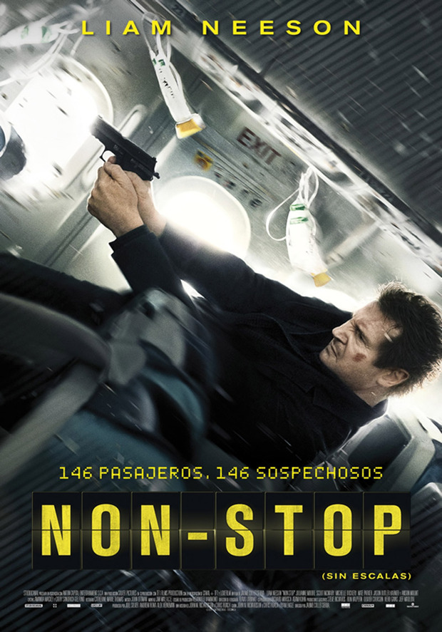 Tráiler y póster de Non-Stop con Liam Neeson