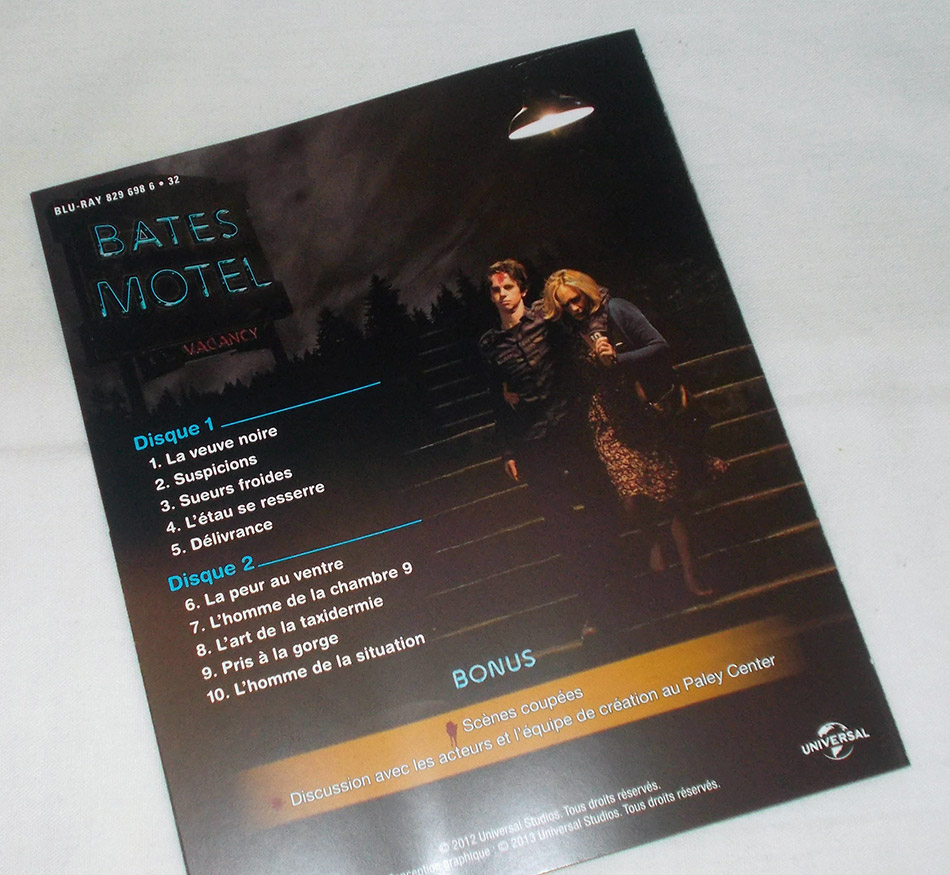 Fotografías de la 1ª temporada de Bates Motel en Blu-ray (Francia) 11